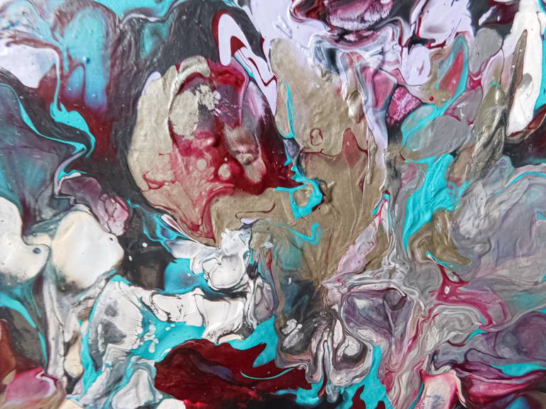 Original Abstract Expressionism Abstract Painting by Ben Dahl