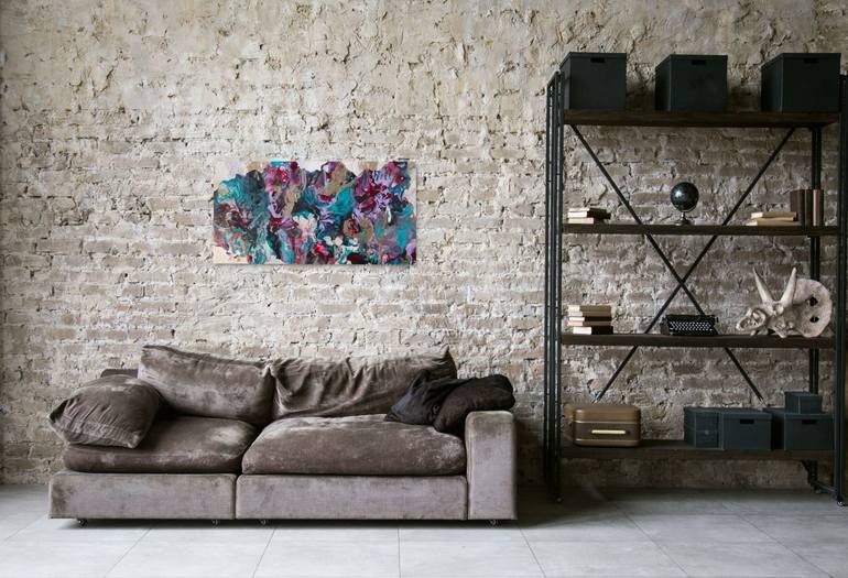 Original Abstract Expressionism Abstract Painting by Ben Dahl