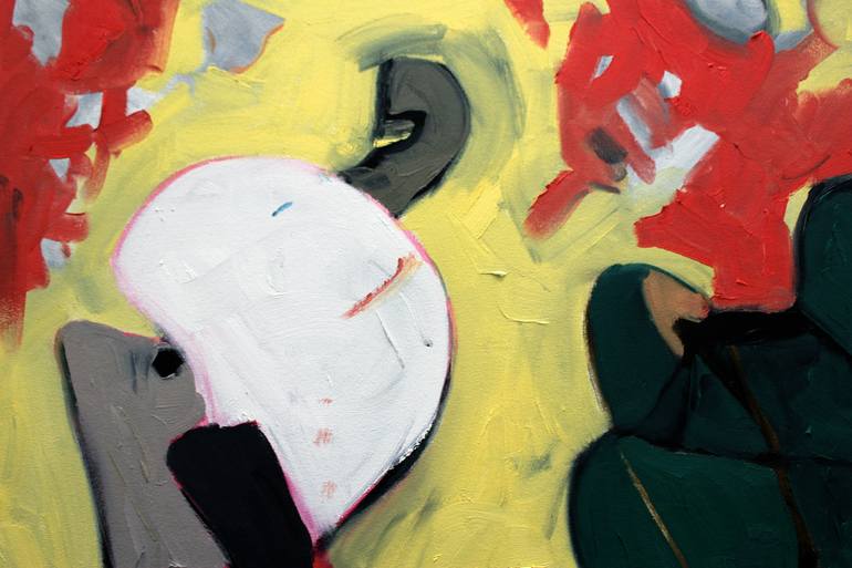 Original Abstract Expressionism Abstract Painting by Tyrone Layne