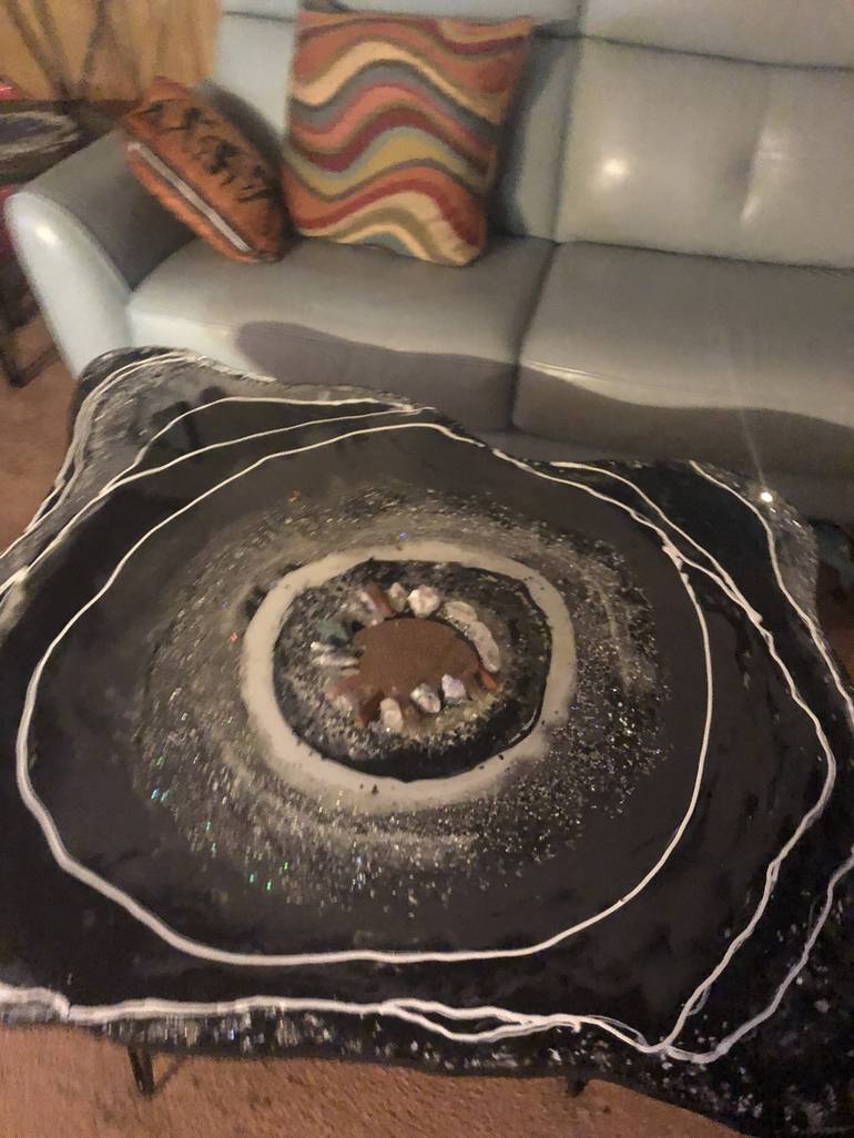 Geode on sale coffee table