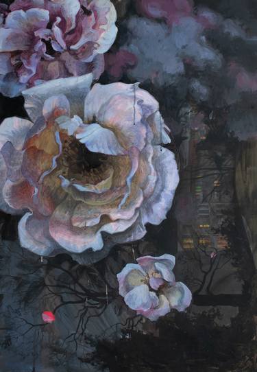 Print of Fine Art Floral Paintings by Hannah Barlag
