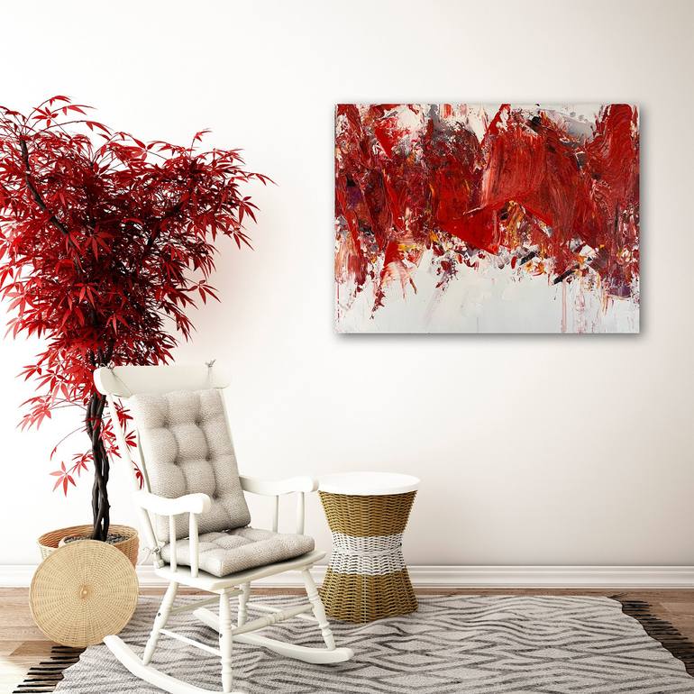 Original Abstract Painting by Khrystyna Bagan