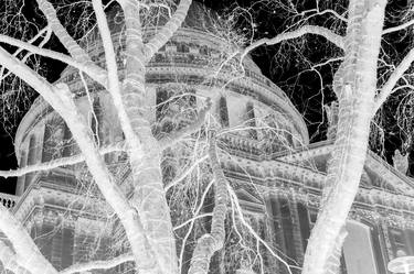 Night for Day - St Paul's Cathedral (after Atget) Black & White thumb