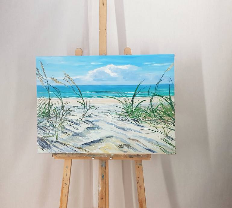 Original Seascape Painting by Mantas Naulickas