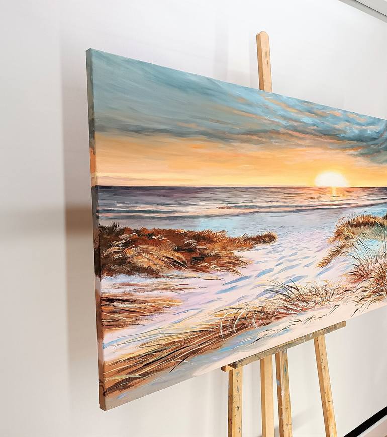 Original Seascape Painting by Mantas Naulickas