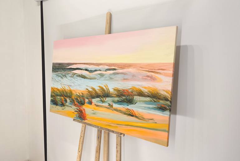 Original Realism Seascape Painting by Mantas Naulickas
