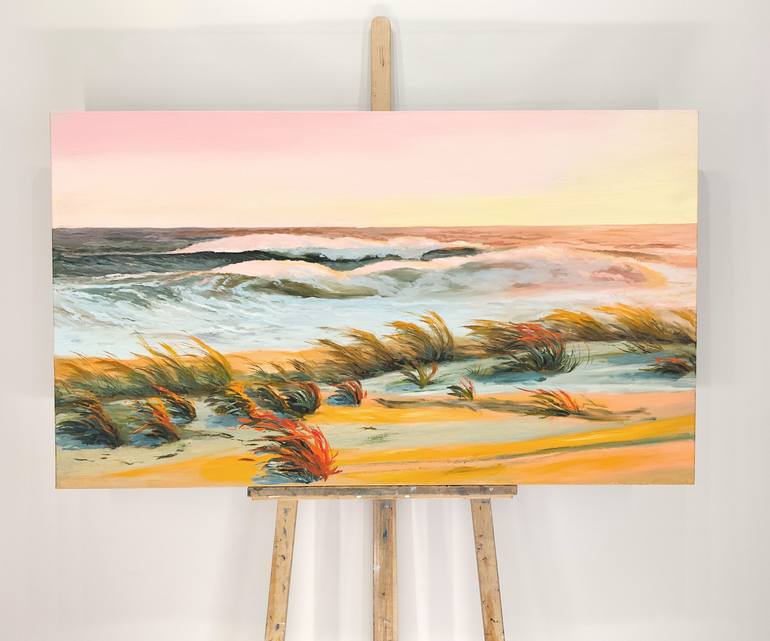Original Realism Seascape Painting by Mantas Naulickas