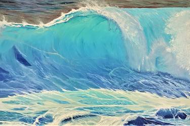 Print of Fine Art Seascape Paintings by Mantas Naulickas