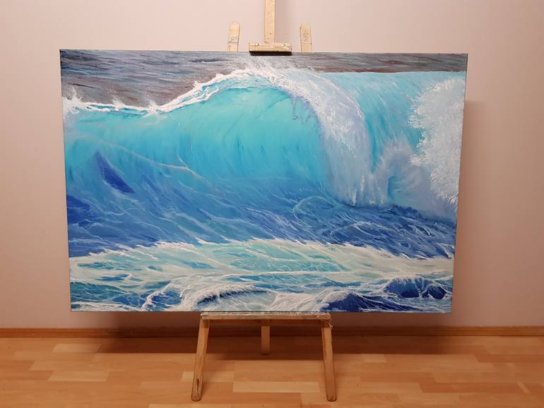 Original Other Seascape Painting by Mantas Naulickas