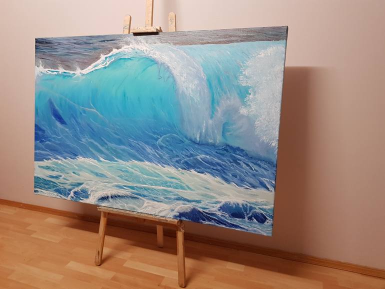 Original Other Seascape Painting by Mantas Naulickas