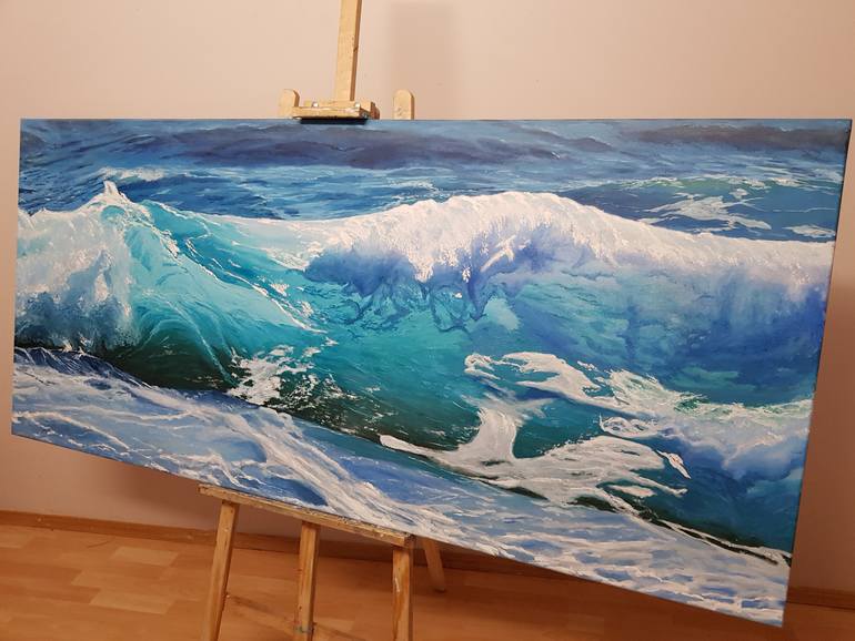 Original Other Seascape Painting by Mantas Naulickas