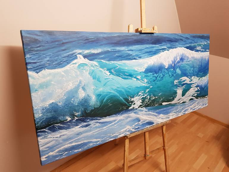 Original Other Seascape Painting by Mantas Naulickas