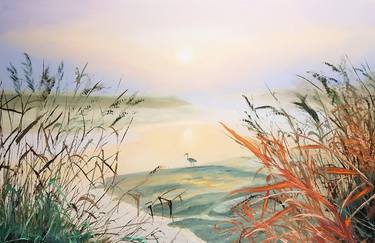 Print of Fine Art Landscape Paintings by Mantas Naulickas