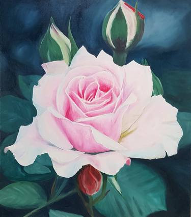 Print of Fine Art Floral Paintings by Mantas Naulickas