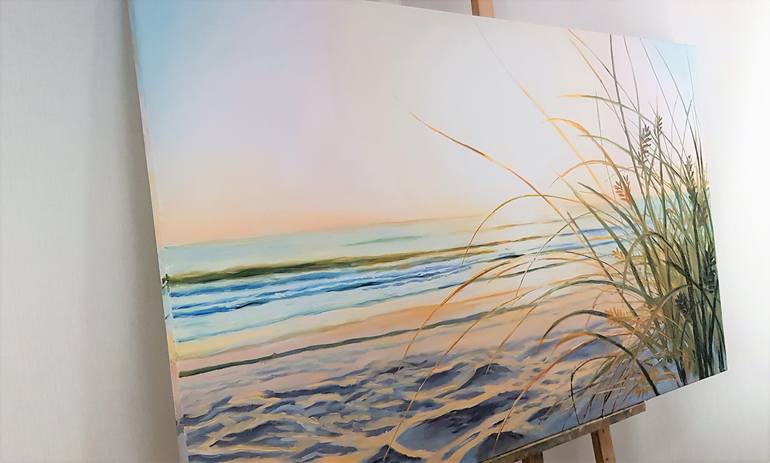 Original Other Beach Painting by Mantas Naulickas