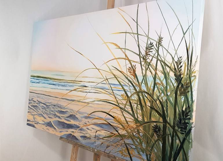 Original Other Beach Painting by Mantas Naulickas