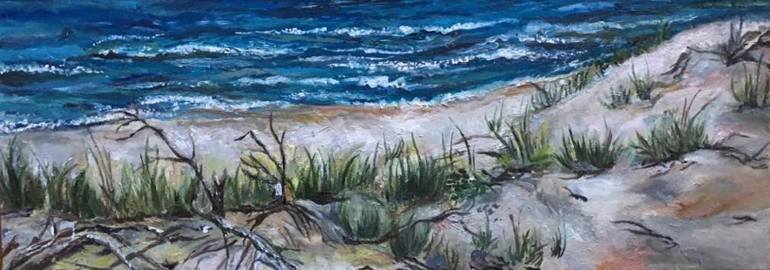 Original Other Beach Painting by Светлана Петрова