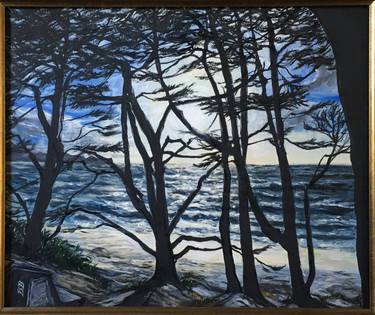 Original Impressionism Beach Paintings by Bobe Kirsch