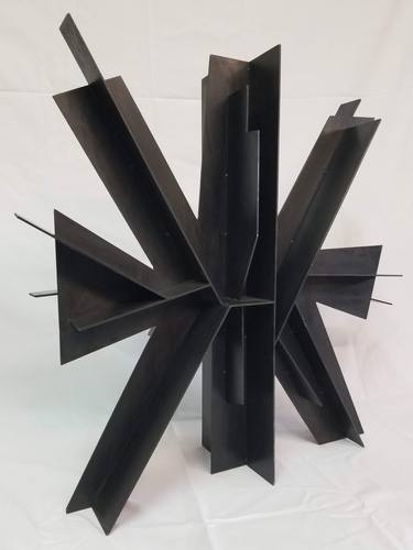 Original Cubism Abstract Sculpture by Cory Orourke