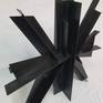 Star
Inspired by industrial steel construction Star is meant to to resemble the joinery and connections in a steel structure.
11G Hot Rolled Steel.
Black patina finished with natural coating.
Made for Indoor display.