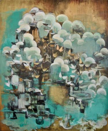 Original Expressionism Abstract Paintings by Elisa Carozza