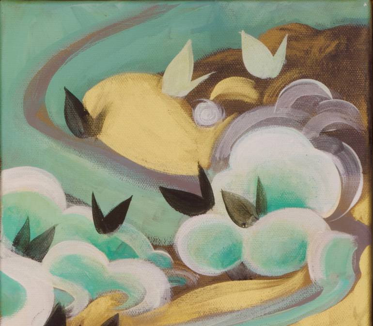 Original Abstract Nature Painting by Elisa Carozza