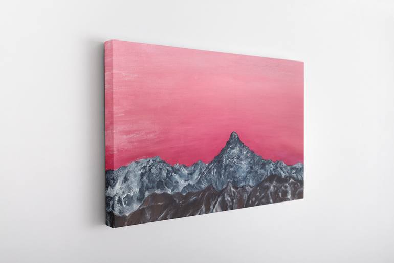 Original Impressionism Nature Painting by Amelia Lau