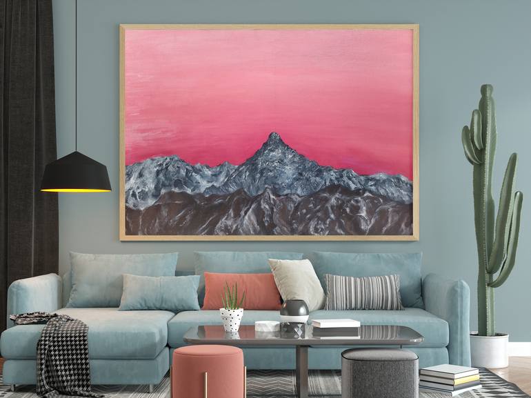 Original Impressionism Nature Painting by Amelia Lau