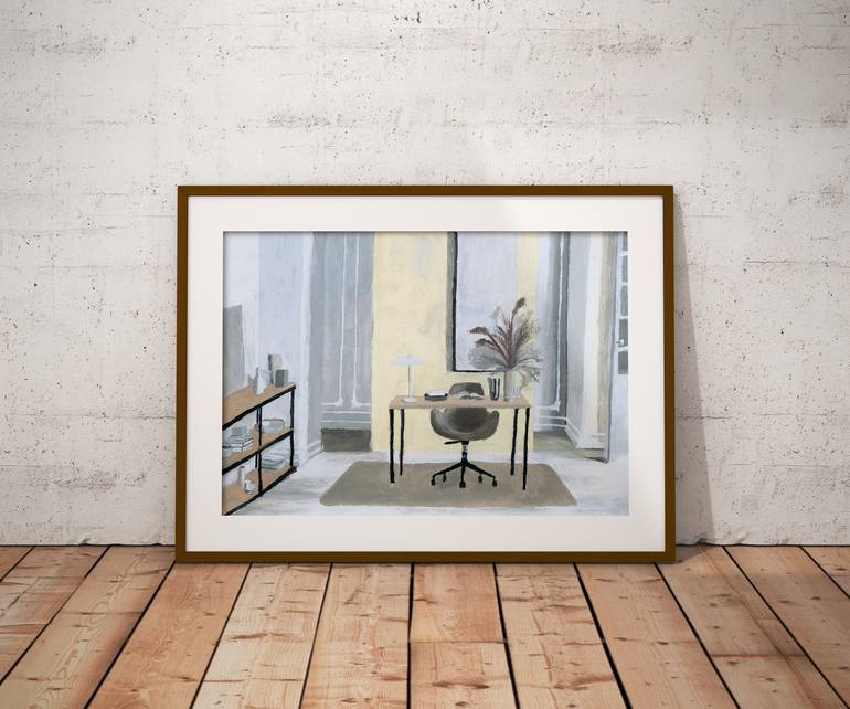 Original Expressionism Home Painting by Amelia Lau