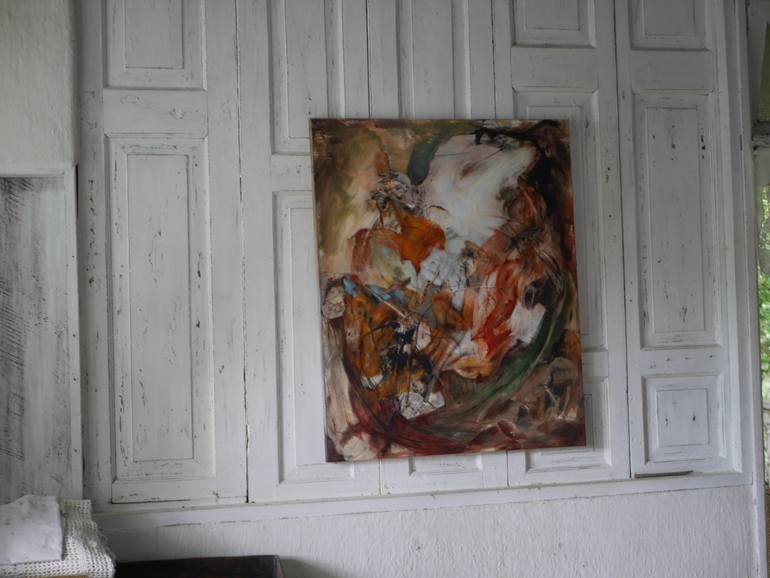 Original Abstract Expressionism Abstract Painting by Mark Prosser
