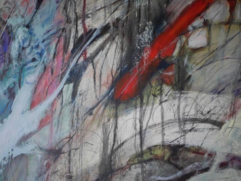 Original Abstract Expressionism Abstract Painting by Mark Prosser
