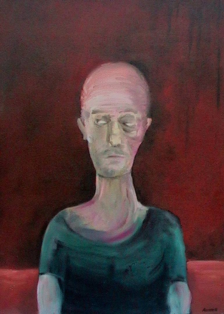 Head 2 Painting by russell thompson | Saatchi Art