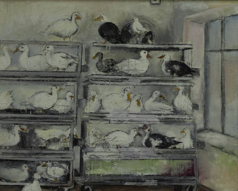 Print of Realism Animal Paintings by Marylynn Charnas