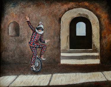 Arlecchino, Italian Commedia dell'arte thumb