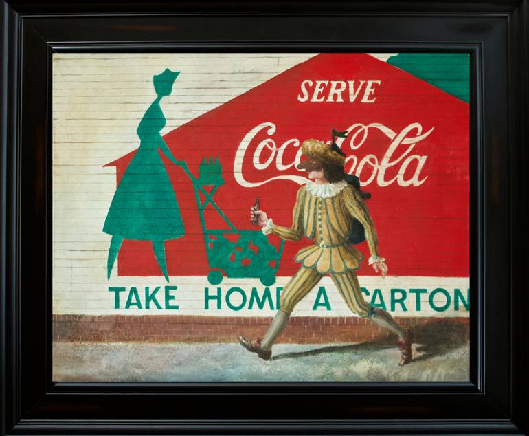 Original Expressionism Food & Drink Painting by Anatol Woolf