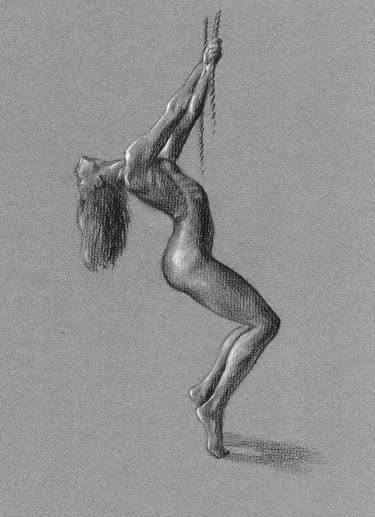 Print of Nude Drawings by Anatol Woolf