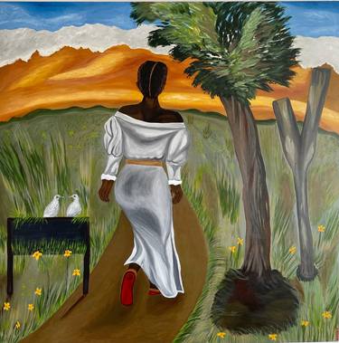 Original Expressionism Women Paintings by Sophia Oshodin