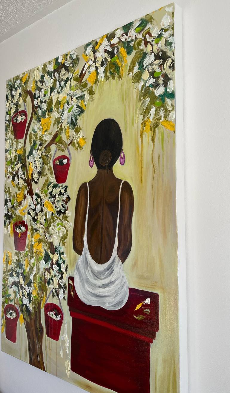 Original Contemporary Women Painting by Sophia Oshodin