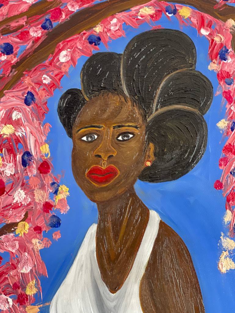 Original Abstract Expressionism Women Painting by Sophia Oshodin