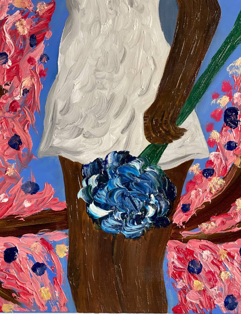 Original Abstract Expressionism Women Painting by Sophia Oshodin