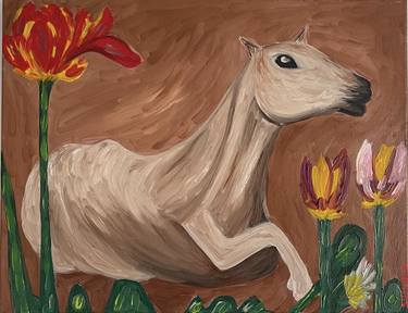 Original Horse Paintings by Sophia Oshodin