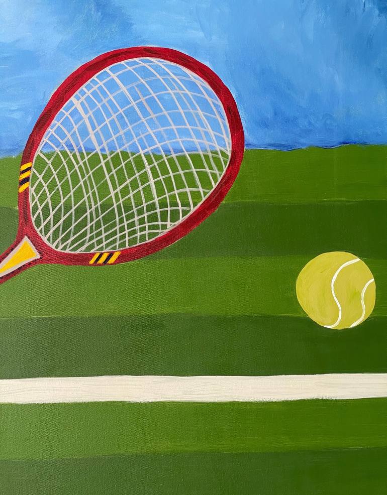 Original Sports Painting by Sophia Oshodin