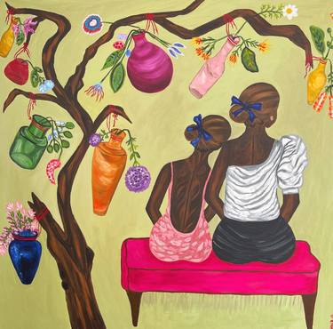 Original Contemporary People Paintings by Sophia Oshodin