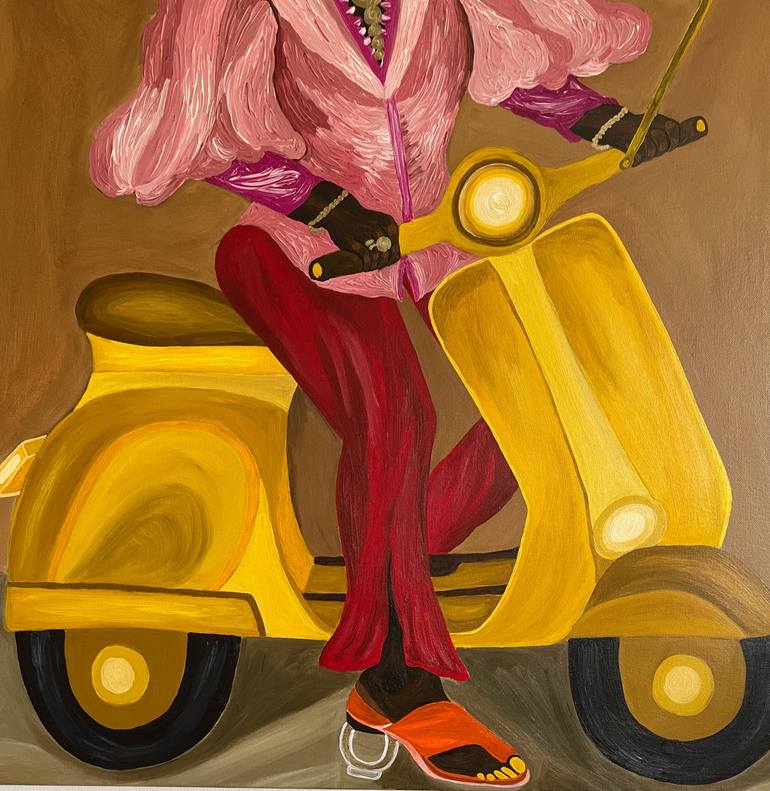 Original Contemporary Women Painting by Sophia Oshodin