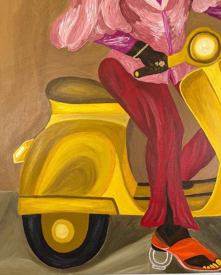 Original Contemporary Women Painting by Sophia Oshodin