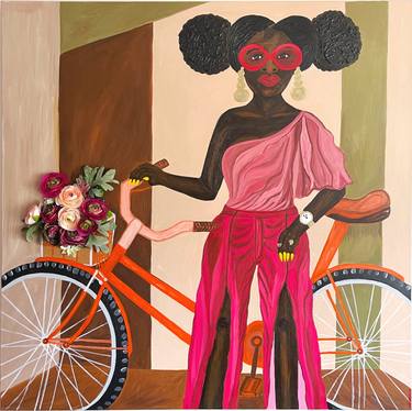 Original Contemporary Women Paintings by Sophia Oshodin