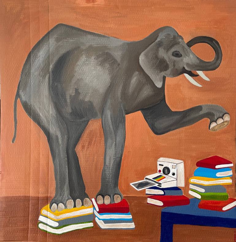 Print of Contemporary Still Life Paintings by Sophia Oshodin