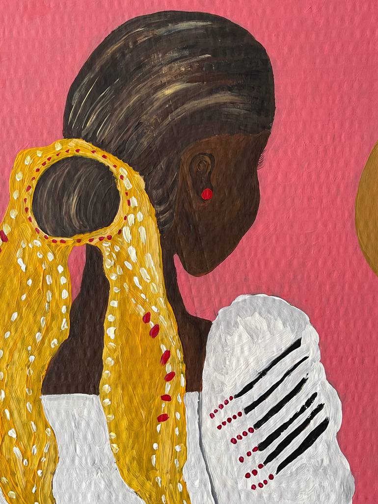 Original Contemporary Women Painting by Sophia Oshodin