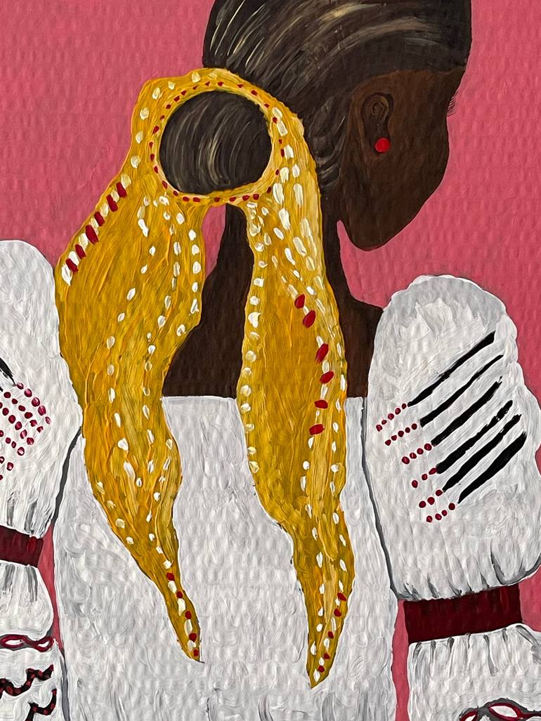Original Contemporary Women Painting by Sophia Oshodin