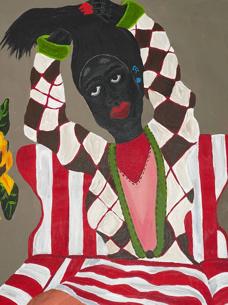 Original Contemporary Women Painting by Sophia Oshodin